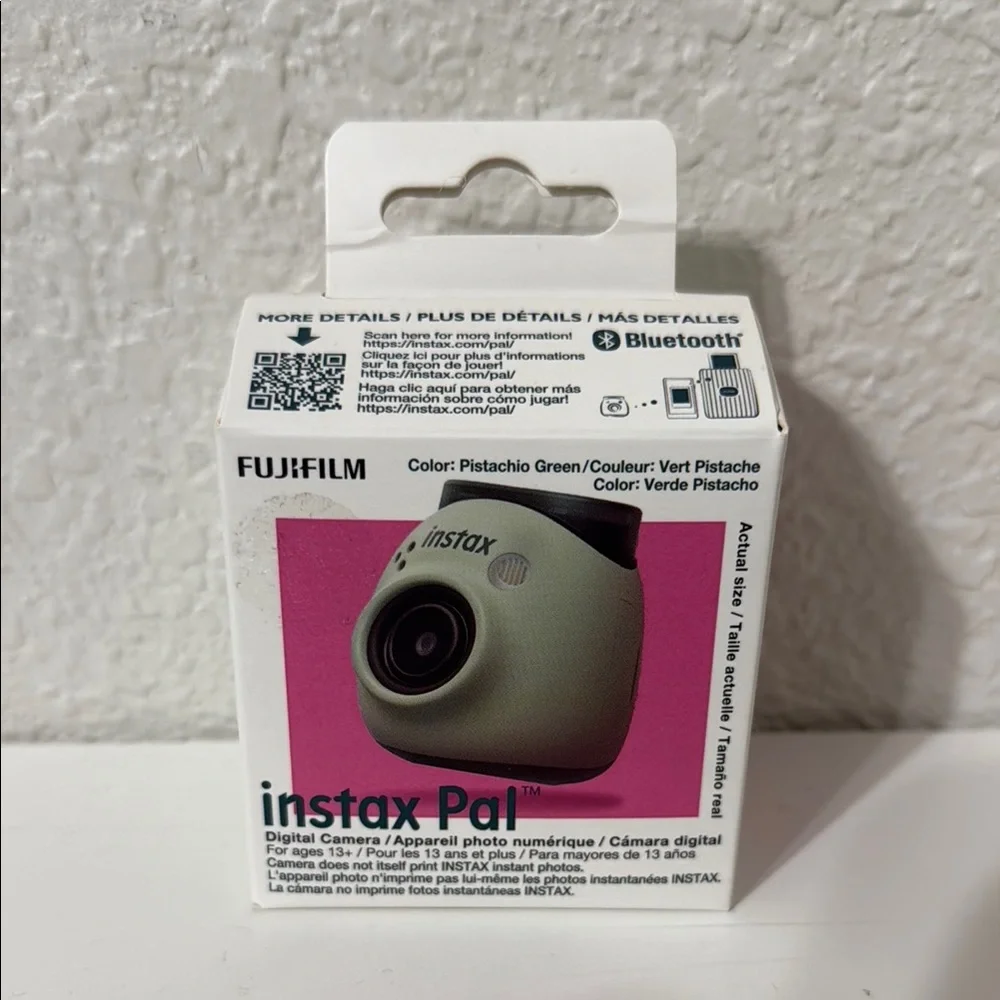 Fujifilm Instax Pal Digital Camera - Pistachio Green